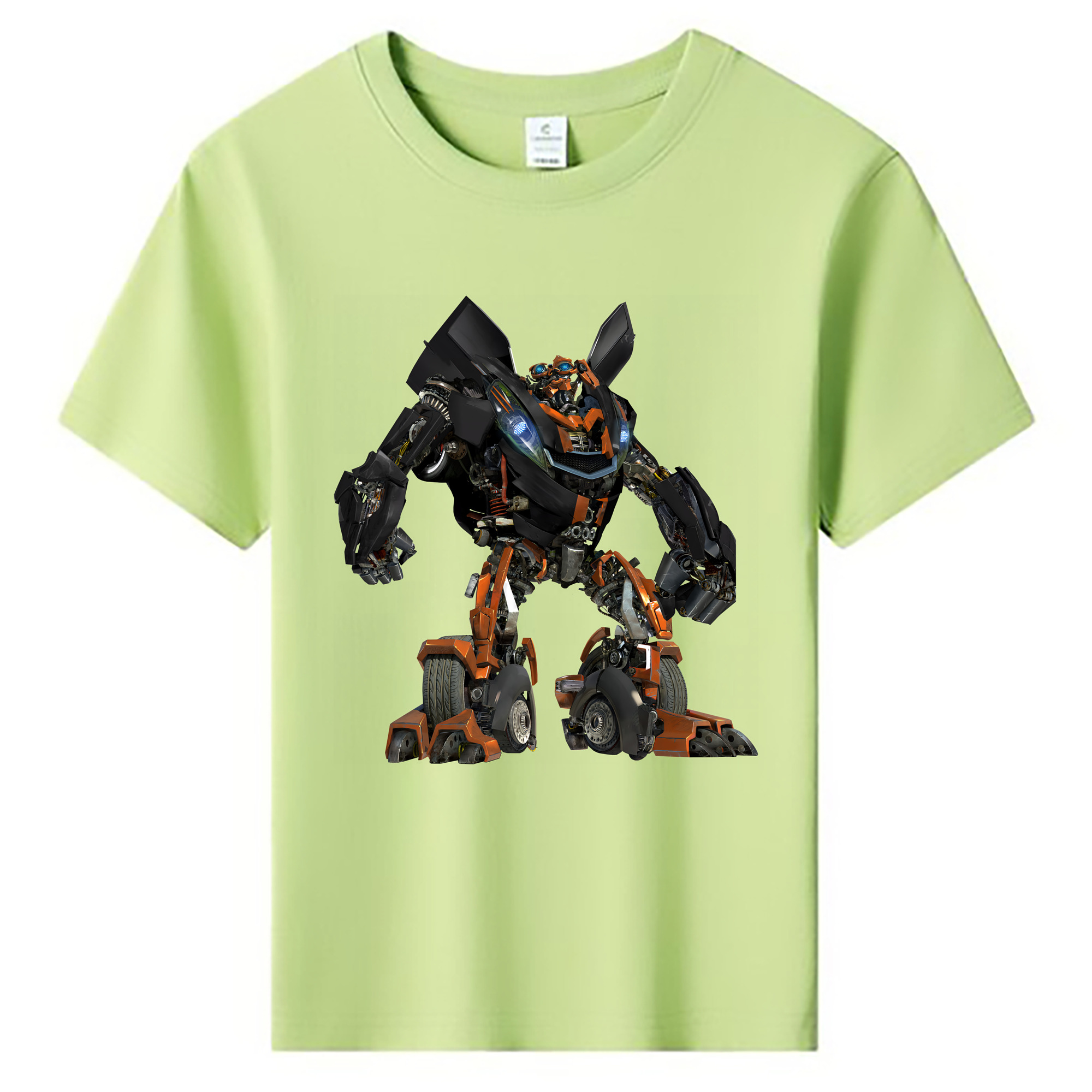 （画像用） Transformers トランスフォーマー 綿100％キッズTシャツ（フロントプリント）
